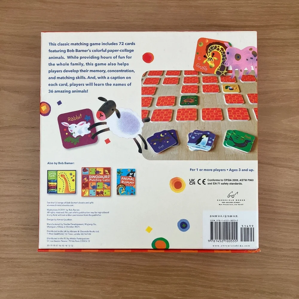 Animals! Matching Game